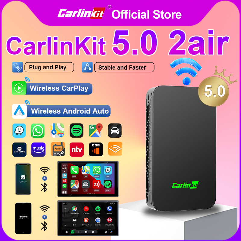 Wifi Smart Plug - CarlinKit 5.0 유선-무선 안드로이드 오토 박스