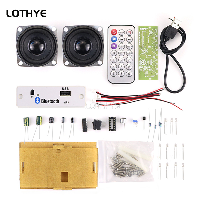 Electronics Project Kit - 미니 앰프 오디오 블루투스 3W*2 스피커