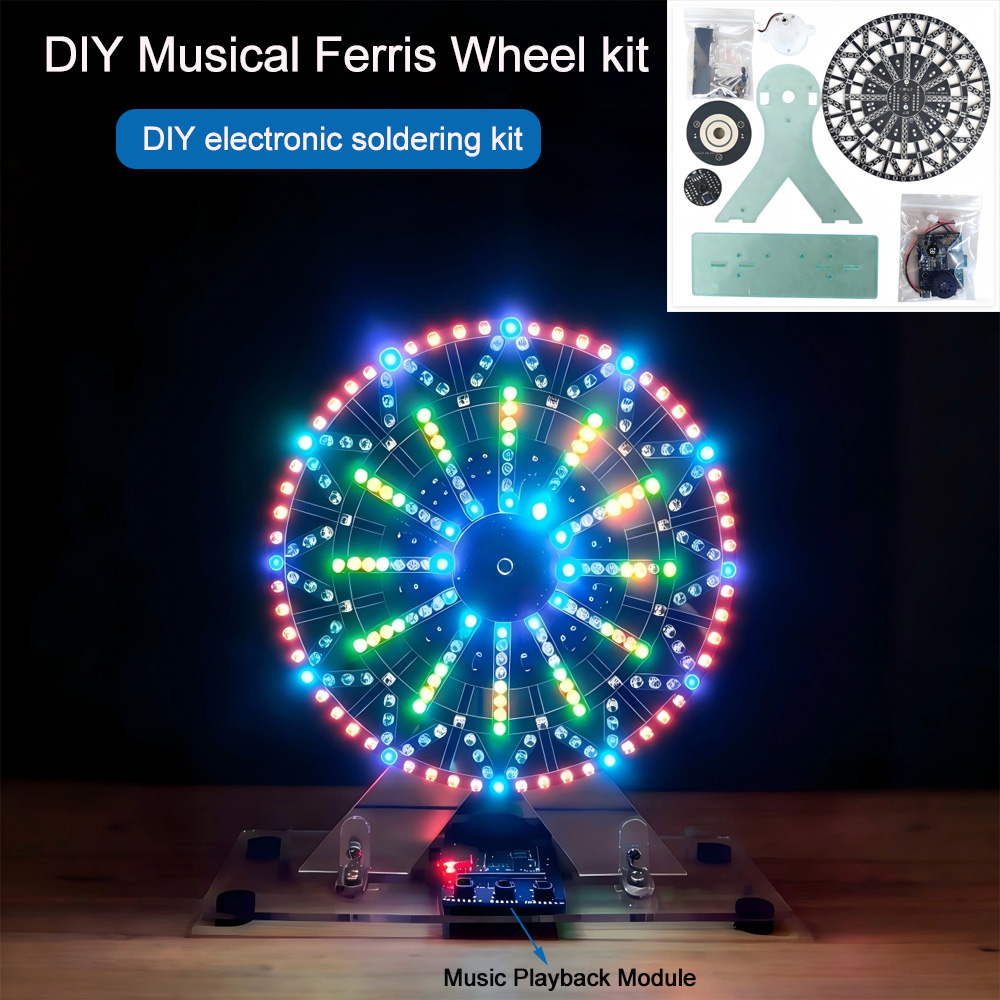 Electronics Project Kit - DIY 전자 키트 LED 조명 뮤지컬