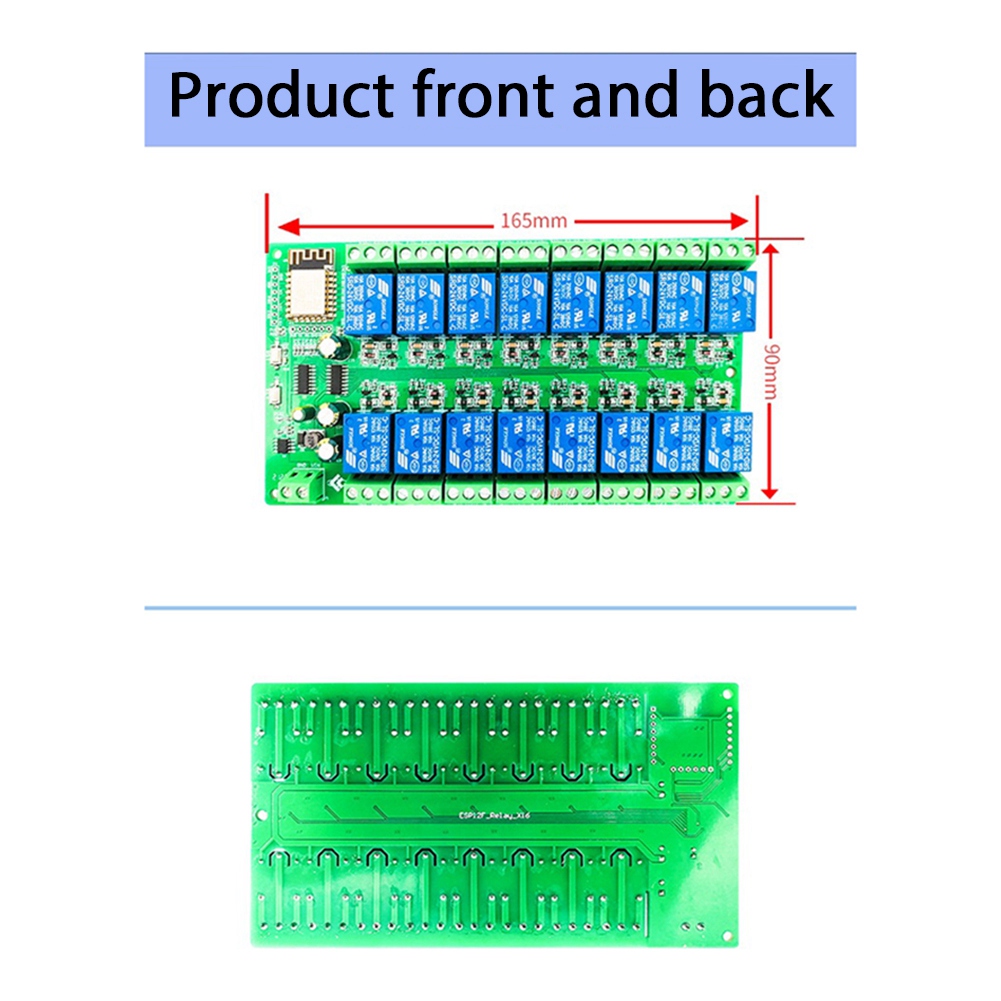 Esp8266 Relay Module - B14C ESP8266 WIFI 16채널 릴레이 모듈