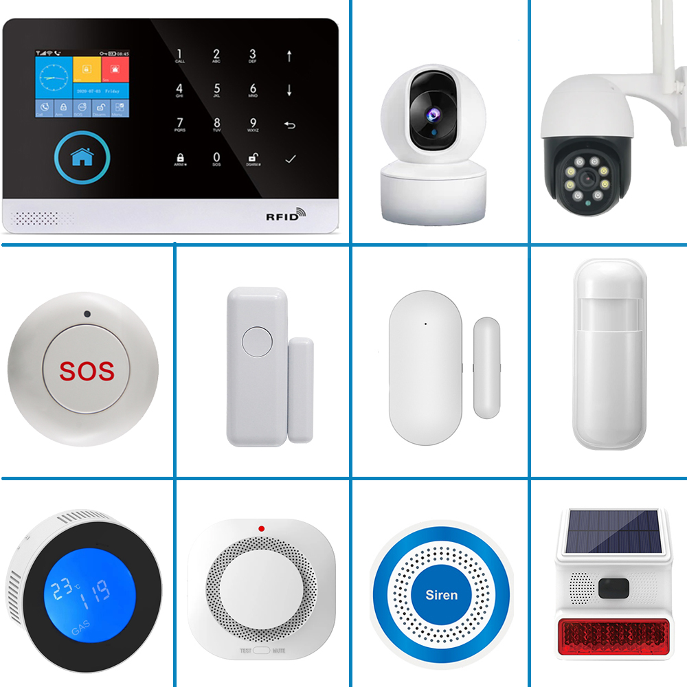 Smart Home Automation Kit - PGST 지능형 경보 장치, 433MHz 안티