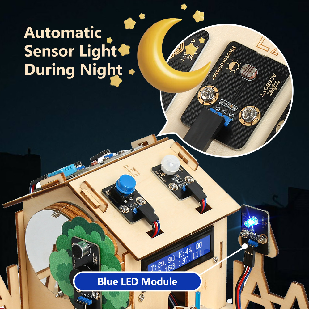 ACEBOTT 스마트 홈 STEM STEAM 스타터 키 - Esp32 Smart Home Kit 리뷰 및 가격