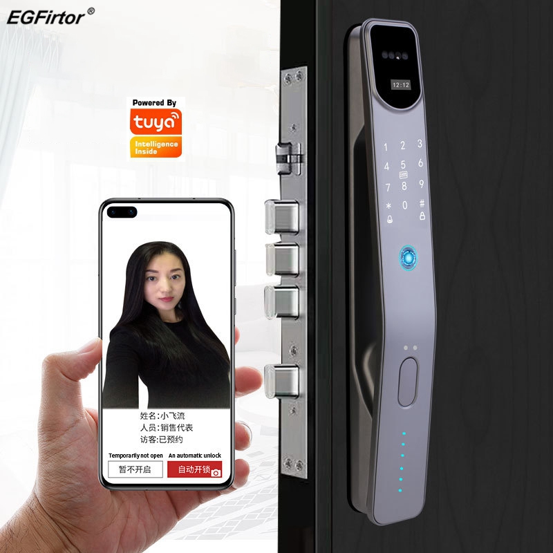 투야 와이파이 전자 지문 스마트 문짝 잠금 장치, 3D - Smart Door Lock Wifi 리뷰 및 가격