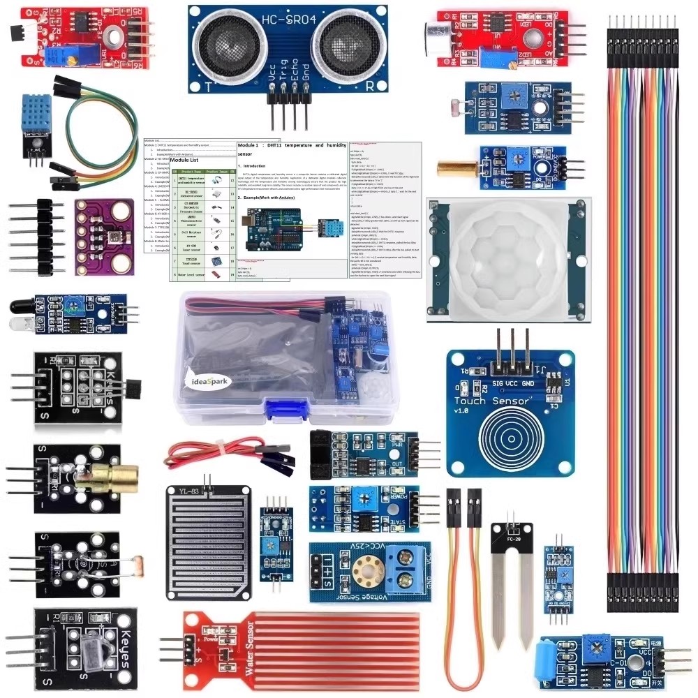 로봇 학습을 위한 22 in 1 센서 키트 모듈 키트  - Esp32 Smart Home Kit 리뷰 및 가격