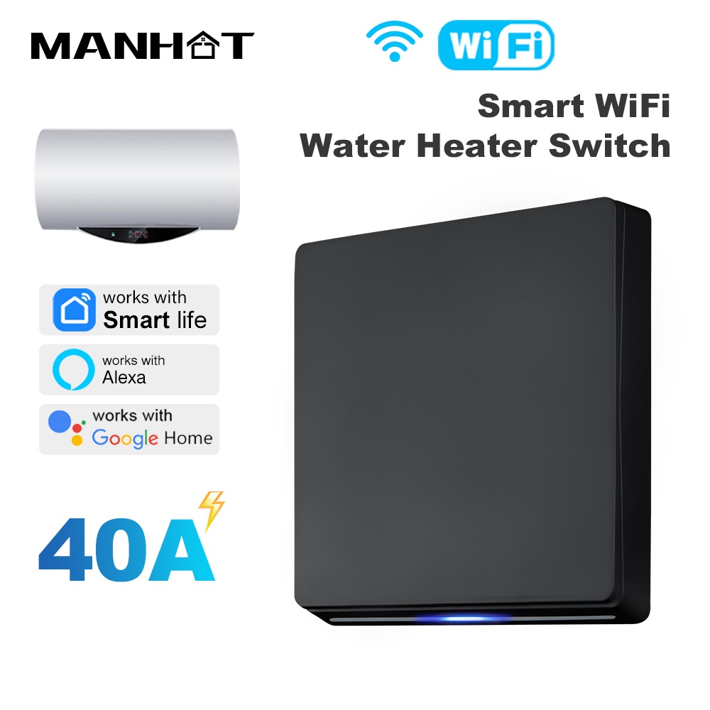 MANHOT 스마트 와이파이 EU 온수기 보일러 스위치 - Smart Light Switch Wifi 리뷰 및 가격