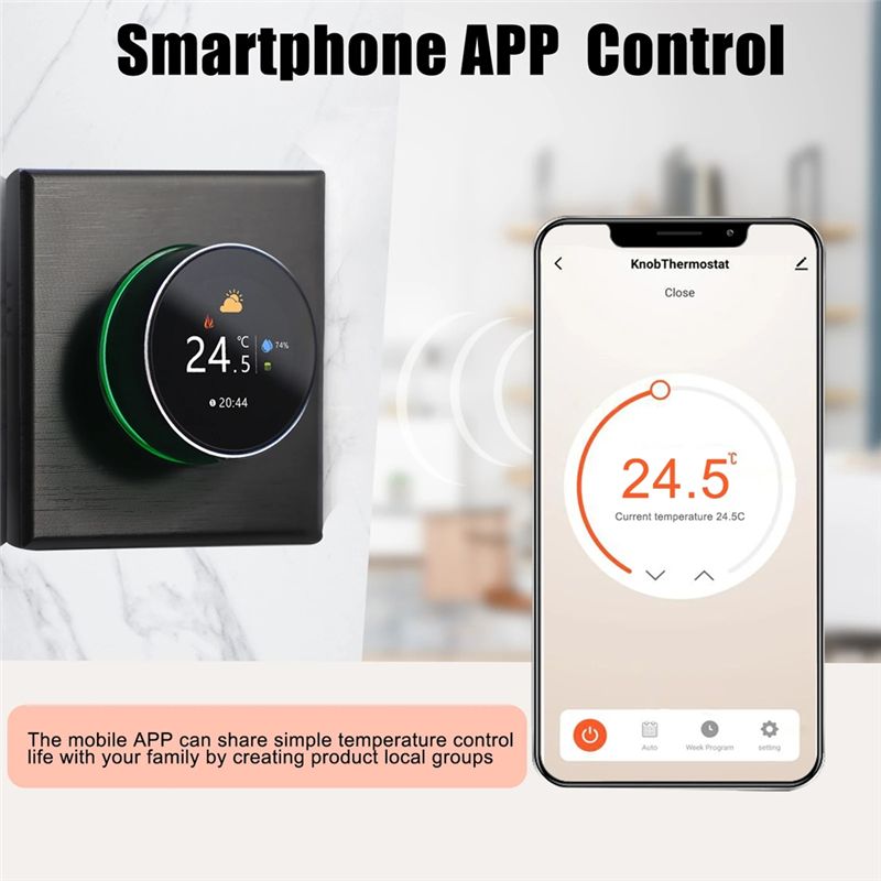 A02M-와이파이 스마트 온도 조절 장치, 음성 제어  - Wifi Thermostat 리뷰 및 가격