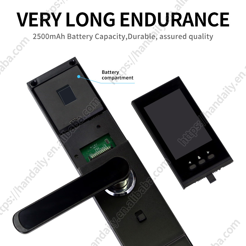 고보안 도매 3D 얼굴 인식 지문 지능형 디지털 핸들  - Smart Door Lock Wifi 리뷰 및 가격
