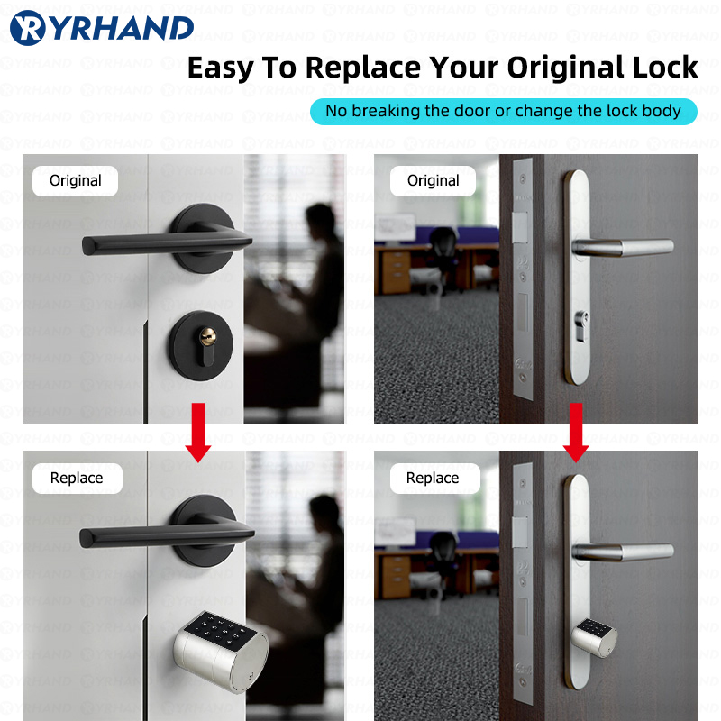 스마트 유로 원통형 도어락 ttlock 앱 키리스 보안 - Smart Door Lock Wifi 리뷰 및 가격