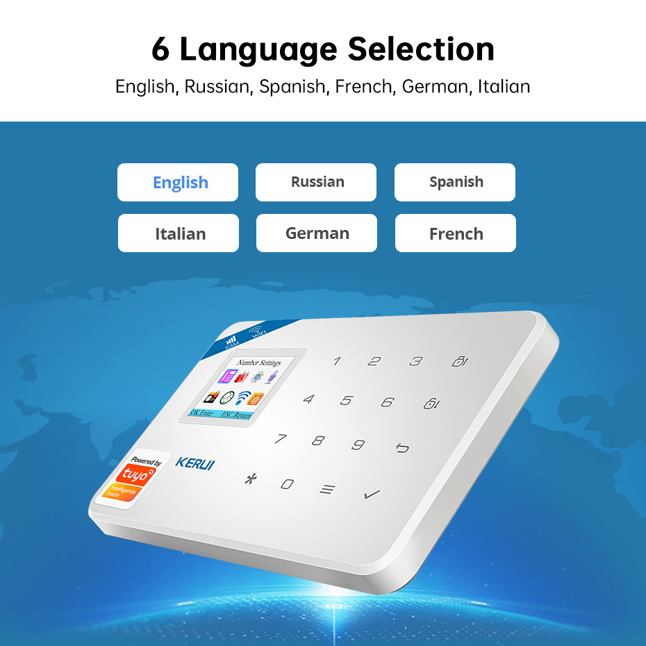 KERUI W181 경보 시스템 보안 홈 WIFI GS - Smart Home Automation Kit 리뷰 및 가격