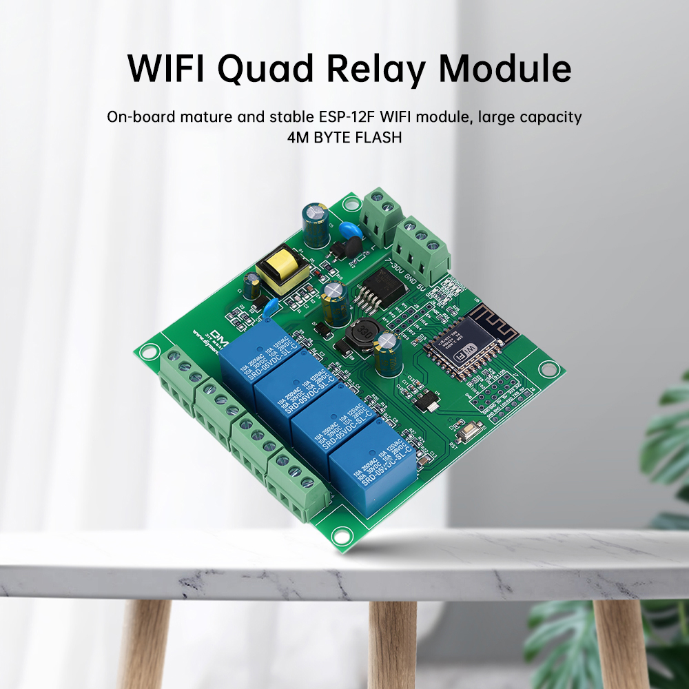 릴레이 모듈 WiFi 4채널 ESP8266 개발 보드  - Esp8266 Relay Module 리뷰 및 가격