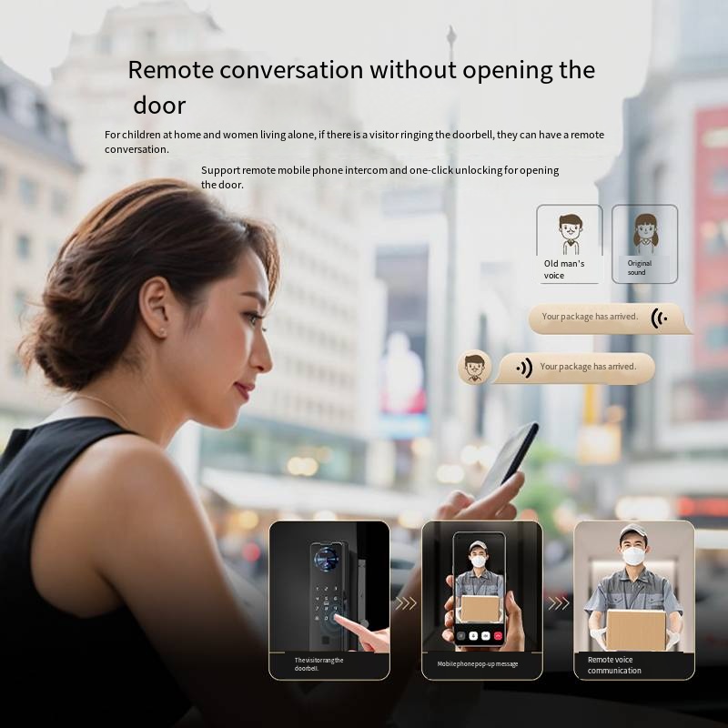 샤오미 미지아 미홈 앱 지문 도어벨 3D 얼굴 손바닥  - Smart Door Lock Wifi 리뷰 및 가격