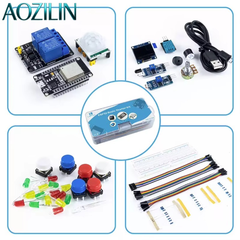 AOZILIN 10 세트 ESP32 초보자용 완전 개발 - Iot Kit Beginner 리뷰 및 가격