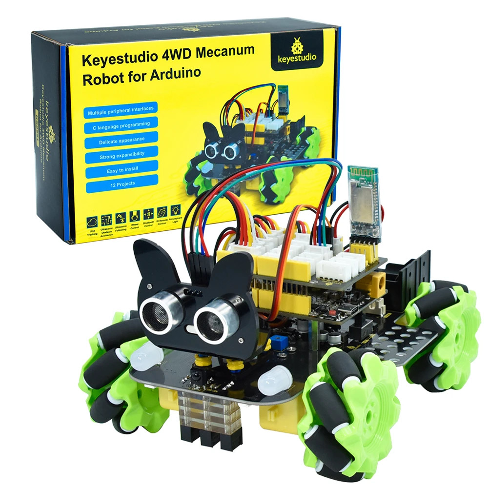 키에스튜디오 메카넘 4륜구동 로봇 자동차 아두이노 로봇 - Esp32 Smart Home Kit 리뷰 및 가격